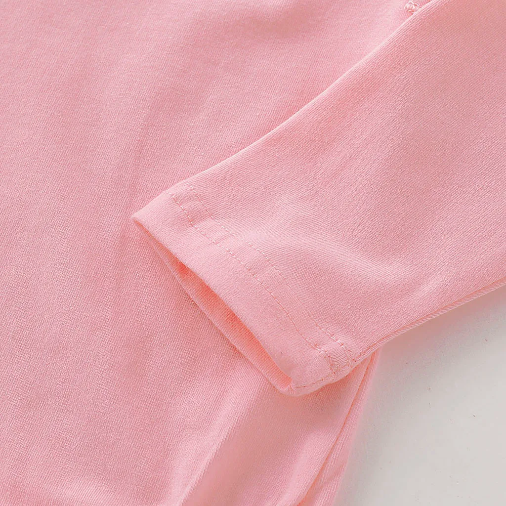 Однотонная одежда с длинными рукавами для новорожденных леопардовая