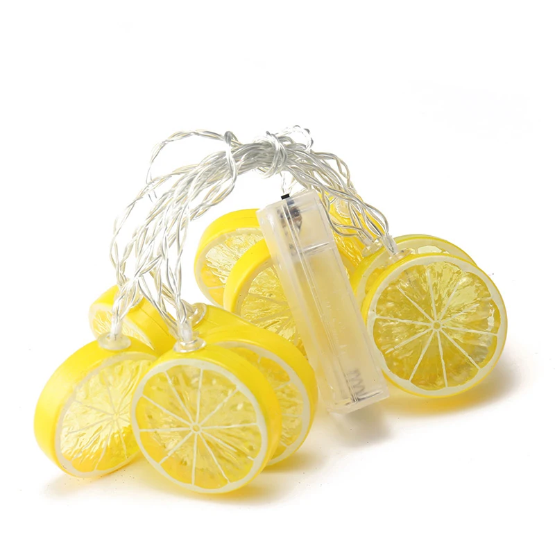 

2020 Led Wedding String Light Christmas Led Fairy Lemon Diamond Pinapple House Battery Light Indoor Party Garden Garlands