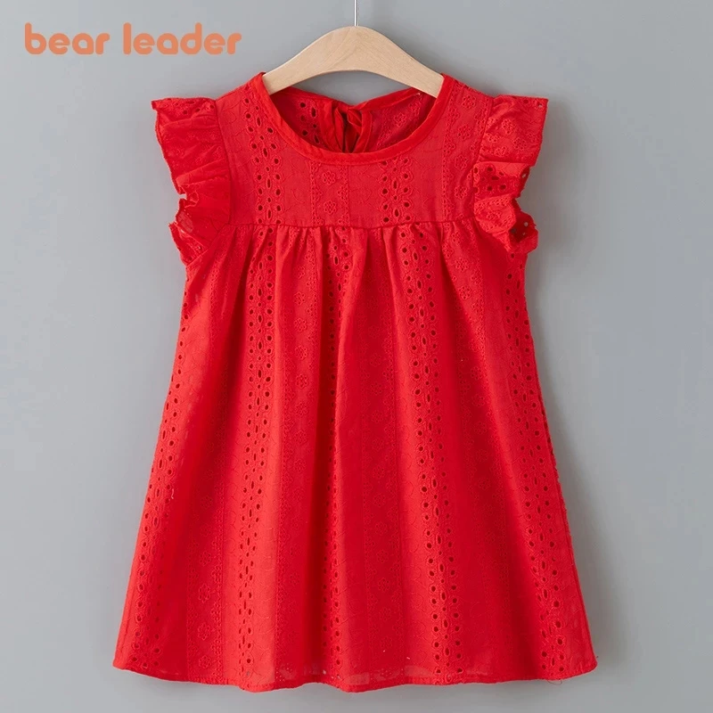 

Bear Leader Girls Dress New Summer Brand Girls Dress Casual Kids Princess Dress Hollow Party Dress Children Clothing For 3 7Y