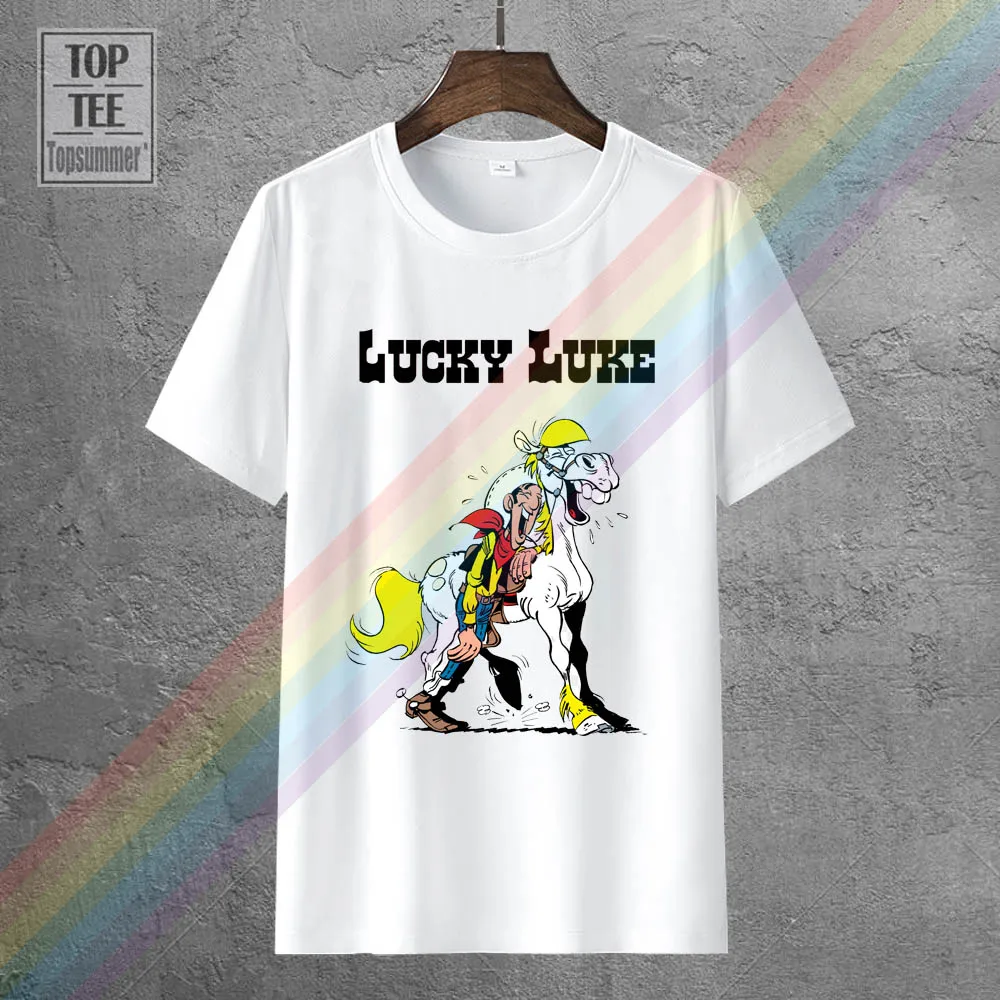 

Lucky Luke Movie Male Plain Shirts Firefighter Tshirt Rock Shirt Oversized T Shirts Cool Things Cjqxtd