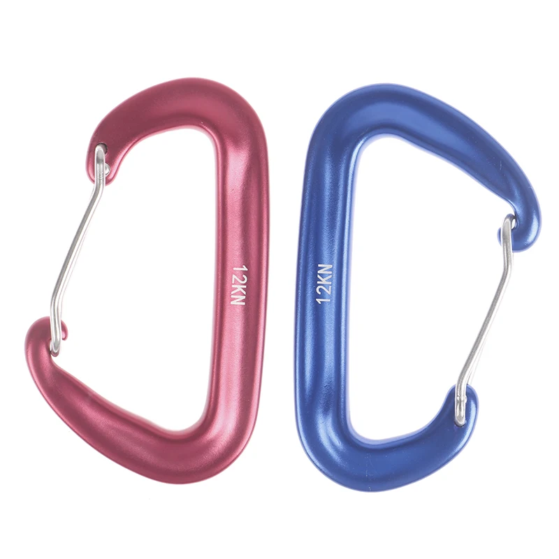 Профессиональный карабин для скалолазания d образная альпинистская пряжка 12 кН