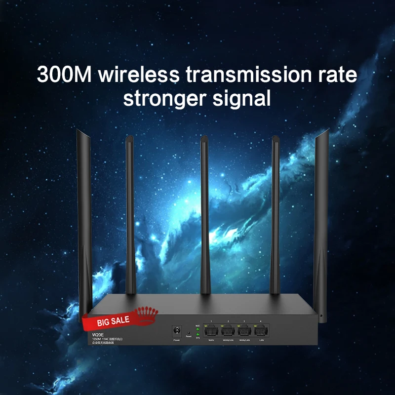 GLW20E AC1350M беспроводной WiFi роутер с 2 4G/5 8G vpn-роутер Поддержка L2TP двухдиапазонный Wifi