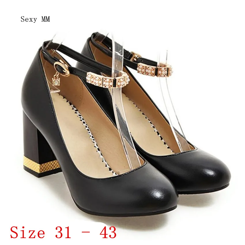 

High Heels Women High Heel Shoes Pumps Stiletto Woman Party Wedding Shoes Kitten Heels Small Plus Size 31 - 43