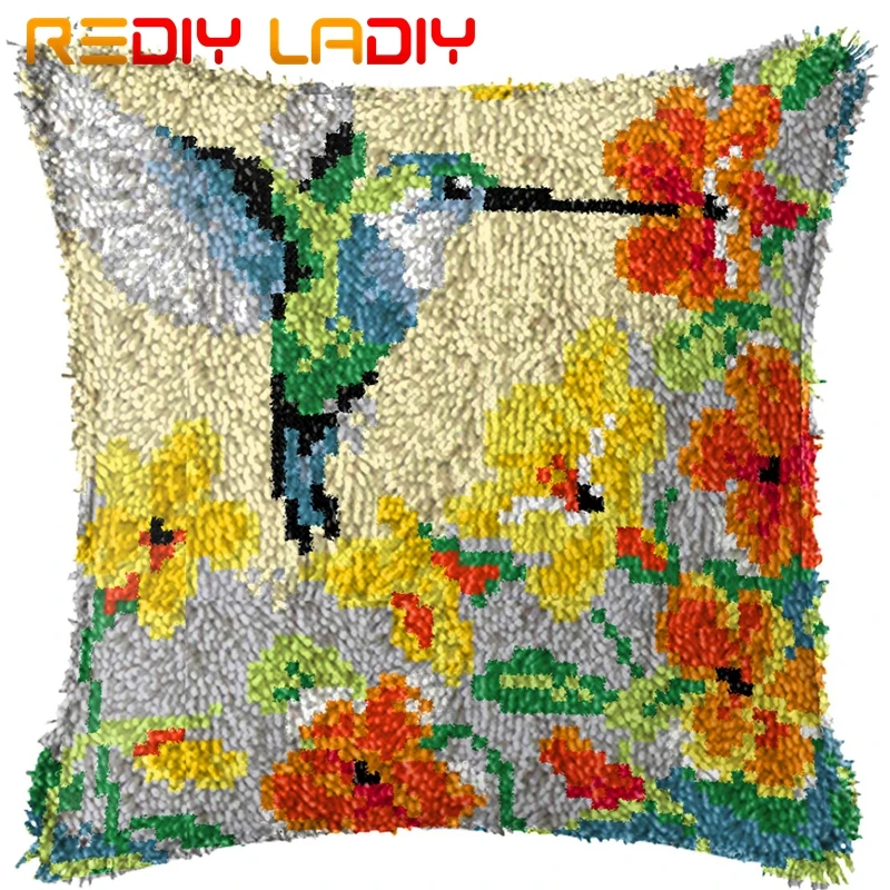 REDIY LADIY Набор подушек с крючком на защелке для вышивки пряжи предпечатный Цвет