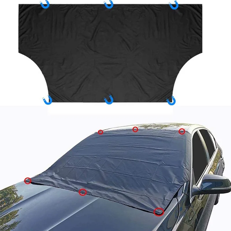 

Чехол для лобового стекла автомобиля, защитный чехол для лобового стекла автомобиля, Магнитный чехол для лобового стекла, солнцезащитный к...