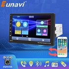 Eunavi 1Din Автомобильный MP5 MP5 мультимедийный плеер 9 дюймов HD сенсорный экран поддержка Mirrorlink задний вид AUX USB SD Bluetooth радио