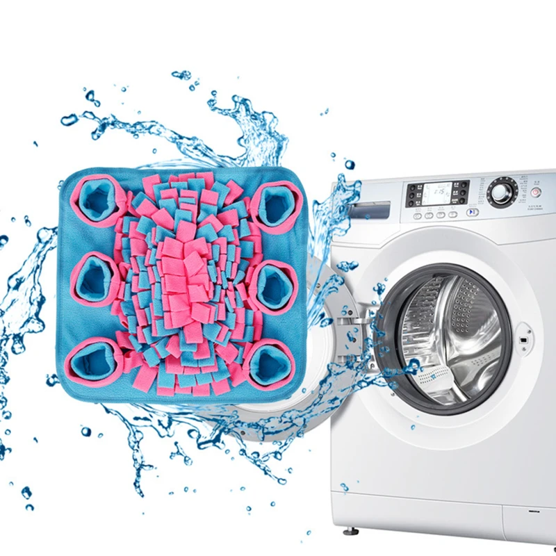 

Dog Sniffing Training Mat Round Washable Blanket Pet Stress Training Relieving Nosework Mat Dog Product Supplies