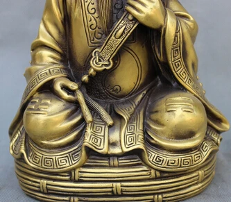 Бесплатная доставка &ltкитайская Бронзовая статуя Руи Лао Джун Божий Алхимия