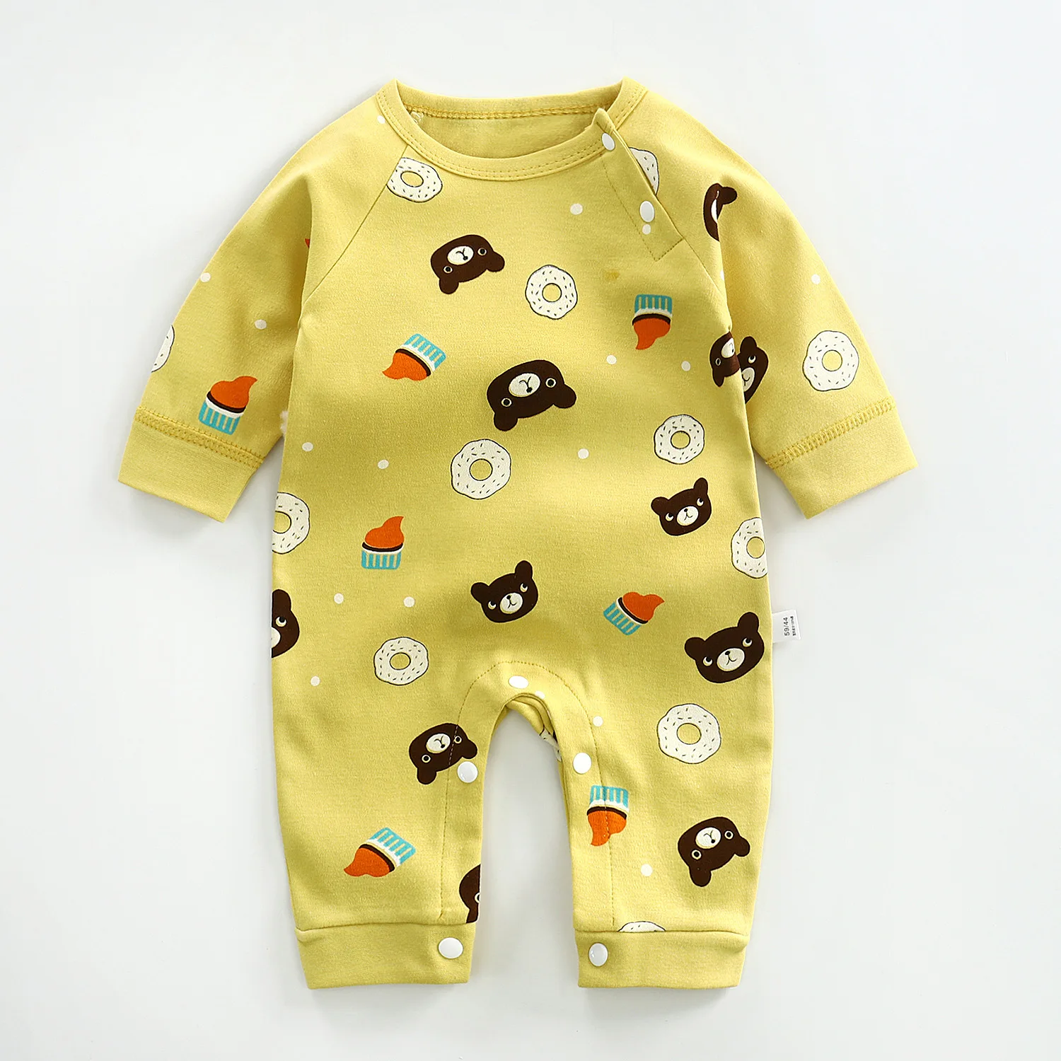 

New Baby Rompers Newborn Long Sleeve Toddler Jumpsuit Boys Girls Clothing Cotton Outfits Autumn Baby Infant Boy One-Pieces