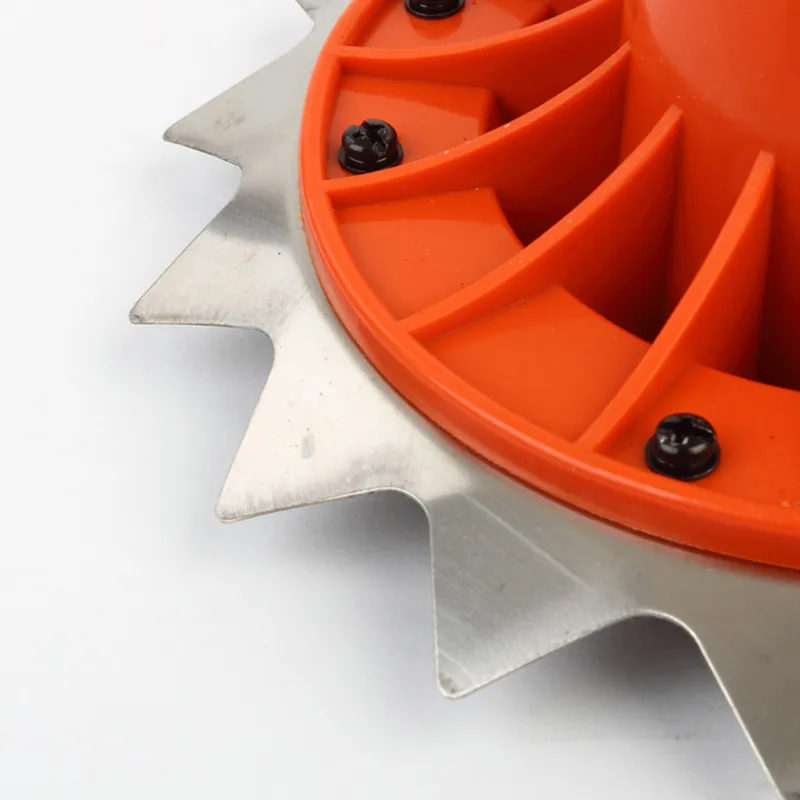 Универсальный стальной триммер с двумя царапинами нейлоновая опора садовые