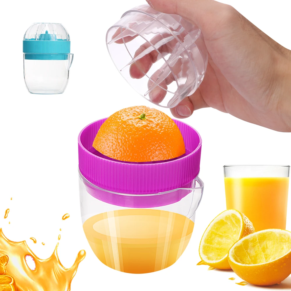 

HILIFE Random Color 1 PC Mini Fruit Juice Cup Orange Lemon Juice Squeeze Tool Household Manual Juicer Kitchen Accessories