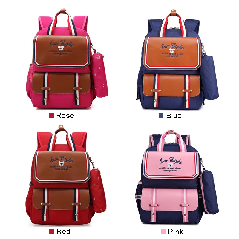 

School Supplies Girl's Fashion Bag Girls Orthopedic School Bags Children's Backpacks Satchel School Backpack for Kids School Bag