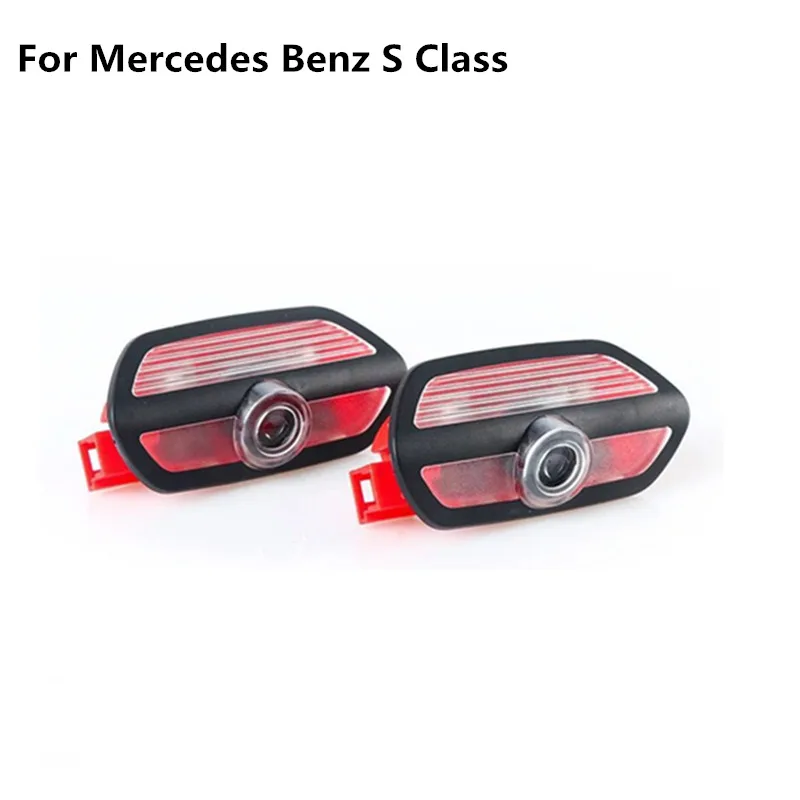 2 шт. светодиодные лампы для дверей Mercedes Benz S Class W222 S320 S350 S400 S500 S600 S63 S65