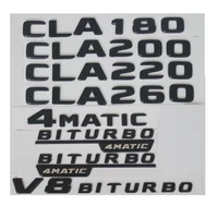 for mercedes benz black c117 x117 cla180 cla200 cla220 cla230 cla240 cla250 cla260 cla280 cla300 4matic emblem emblems badges