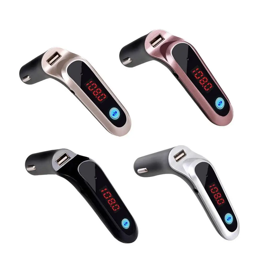 USB TF карта Поддержка зарядного устройства комплект беспроводной связи bluetooth для автомобиля ЖК-дисплей Hands-Free fm-передатчик MP3 музыкальный плеер Мобильные Телефоны Планшеты Dsp