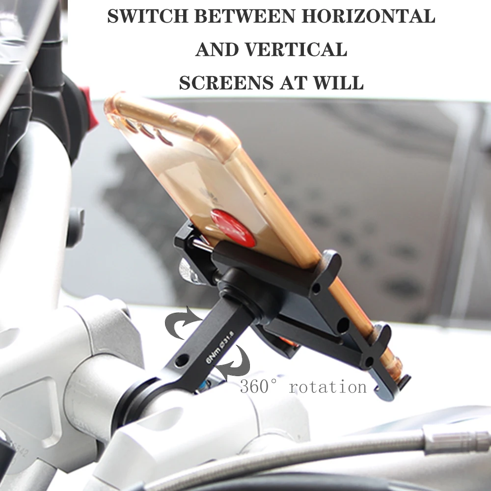 gub bicycle phone holder aluminum universal motorcycle scooter electric bike riding gear mobile phone navigation holder support free global shipping