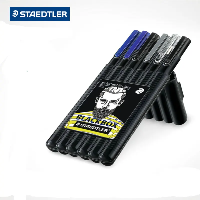 6 шт. набор многофункциональных ручек STAEDTLER Triplus Mobile Office 34 SB6|staedtler triplus|fineliner penpen set |