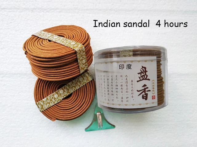 Indian sandal 48 шт./кор. натуральный катушки Ладан ароматерапия аромат в помещении индийские буддийские сандаловое дерево Ладан без Кадило - Аромат: Indian sandal
