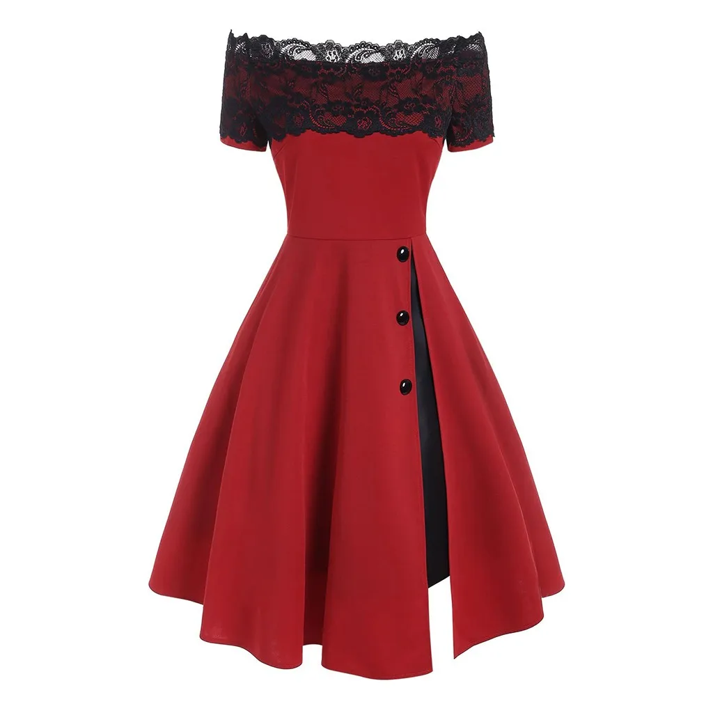 Элегантное кружевное платье с открытыми плечами длинное летнее женское