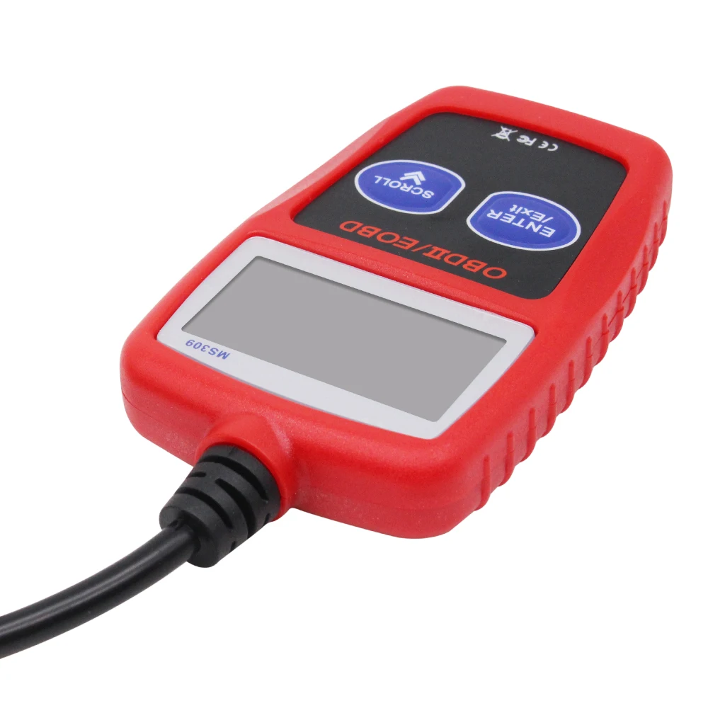 Автомобильный сканер MaxiScan MS309 OBDII/EOBD OBD2 универсальный автомобильный считыватель