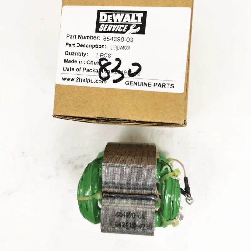 

Field 654390-03 Stator 220-240V For Dewalt DW840 DW831 DW830