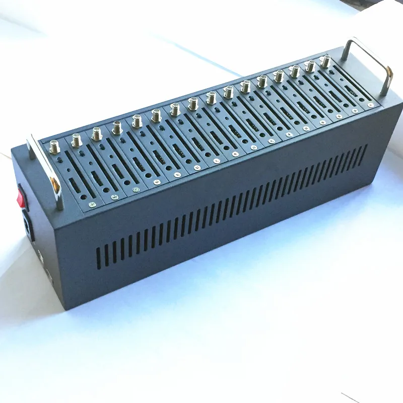

LTE 4G Modem Pool, 16 Port Bulk SMS Modem Pool, USB AT Command IMEI Change 4G 16 Port Modem Pool