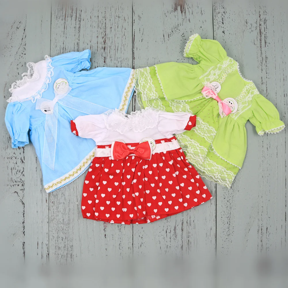 Наряд для полных кукол Blyth элегантное платье и милые комбинезоны пышных