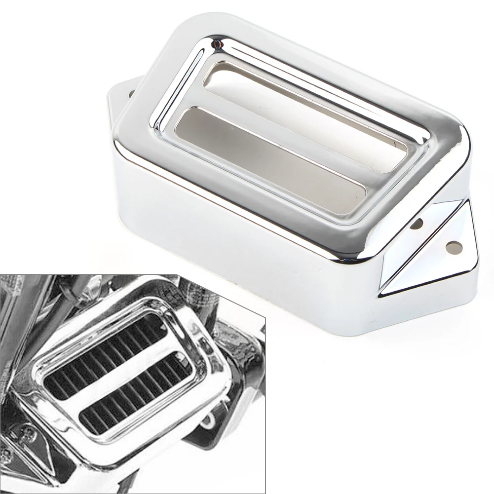 

Chrome Motorbike Aluminum Voltage Regulator Cover W/ Bolts For Harely Road Glide Road King Classic 1998-2008