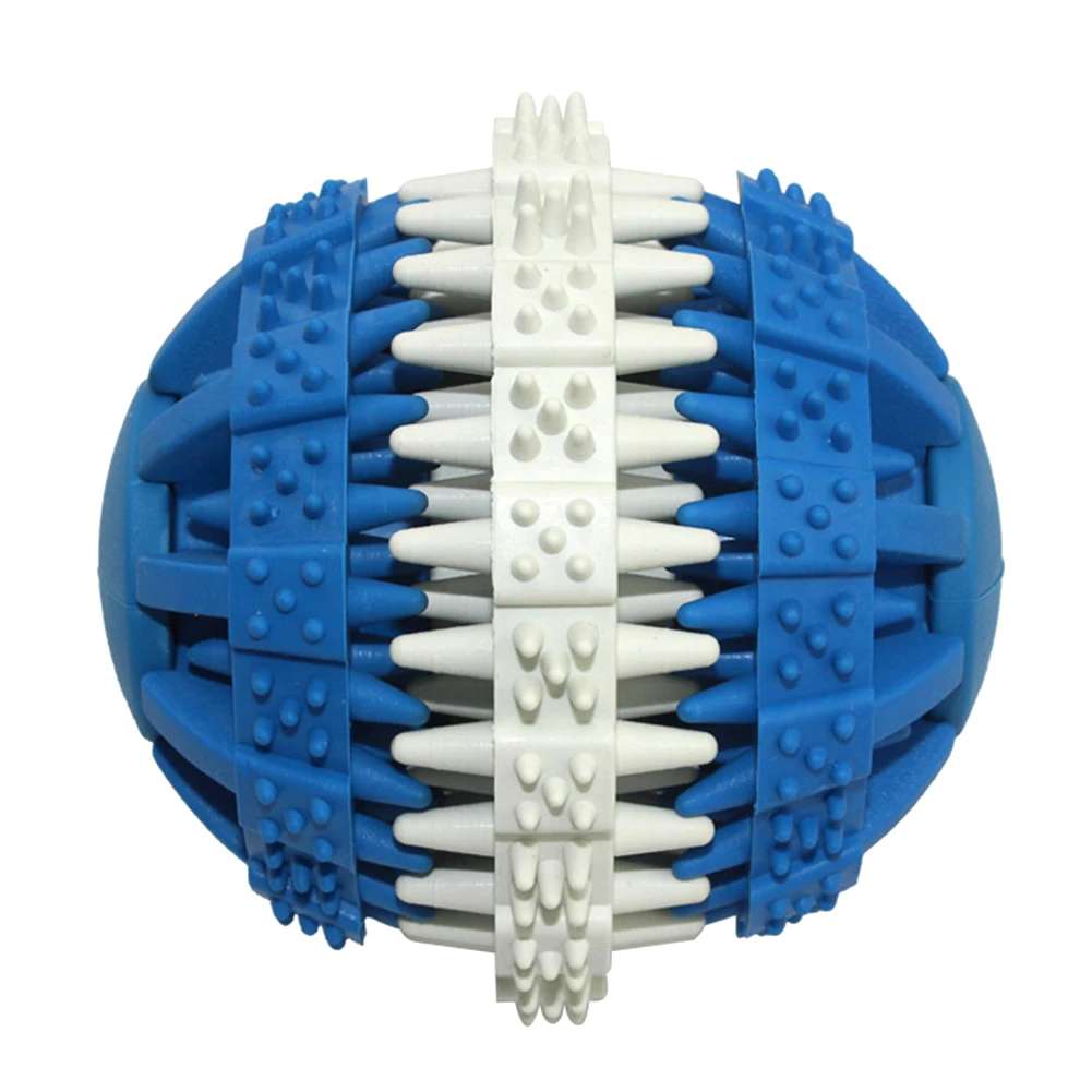 

Soft Rubber Ball Leakage Toys Puppy Pet Interactive Tooth Clean Elasticity Ball Traning Dogs Agility Toys Supplies