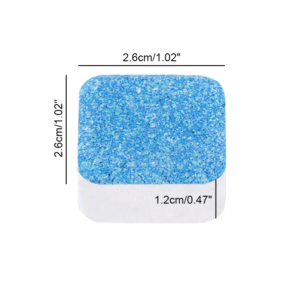 

10pcs Washing Machine Cleaner Effervescent Tablet Descaler Deep Cleaning Remover Antibacterial Laundry Supplies Drop-Shipping