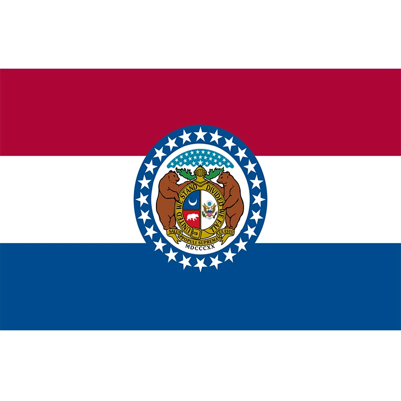 

Hanging 90x150cm Usa Missouri Flag For Decoration