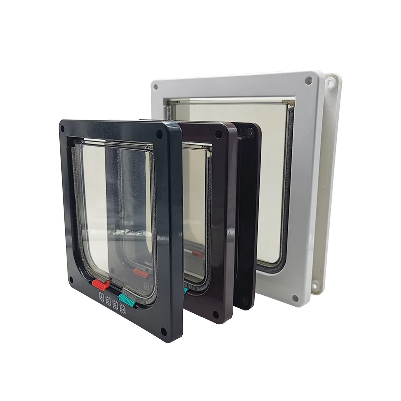 1 компл. Откидная дверь для собак и кошек ворота домашних питомцев с откидной