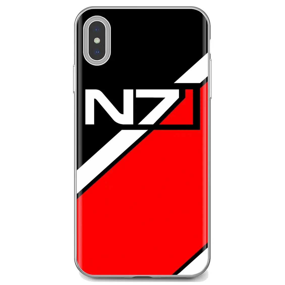 Чехлы-накладки для Huawei Honor 6 6A 7 7X 7A 7C 8 8C 8X 9 9X 10 10i 20 Lite Play Pro с логотипом Mass Effect N7