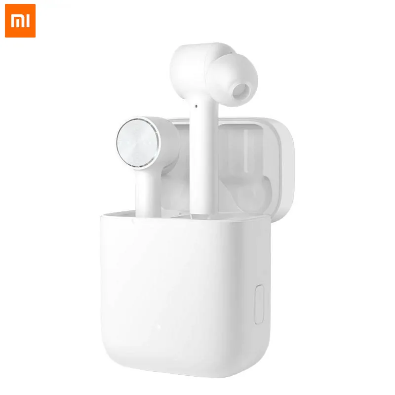 Xiaomi Airdots pro Air TWS Bluetooth гарнитура настоящие беспроводные стерео спортивные наушники ANC переключатель ENC управление автоматической паузой - Цвет: White