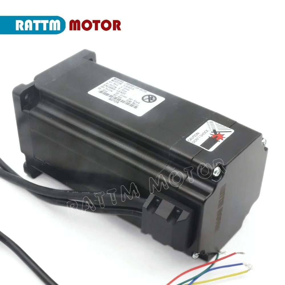 DE free НДС Nema34 L-154mm закрытый петля серводвигателя 6A Закрытая 12N.m &amp HSS86 Hybrid 8A Step