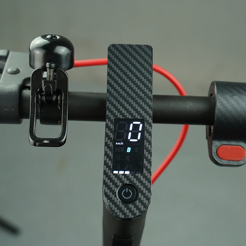 1 * Водонепроницаемая наклейка из углеродного волокна для электроскутера Xiaomi M365