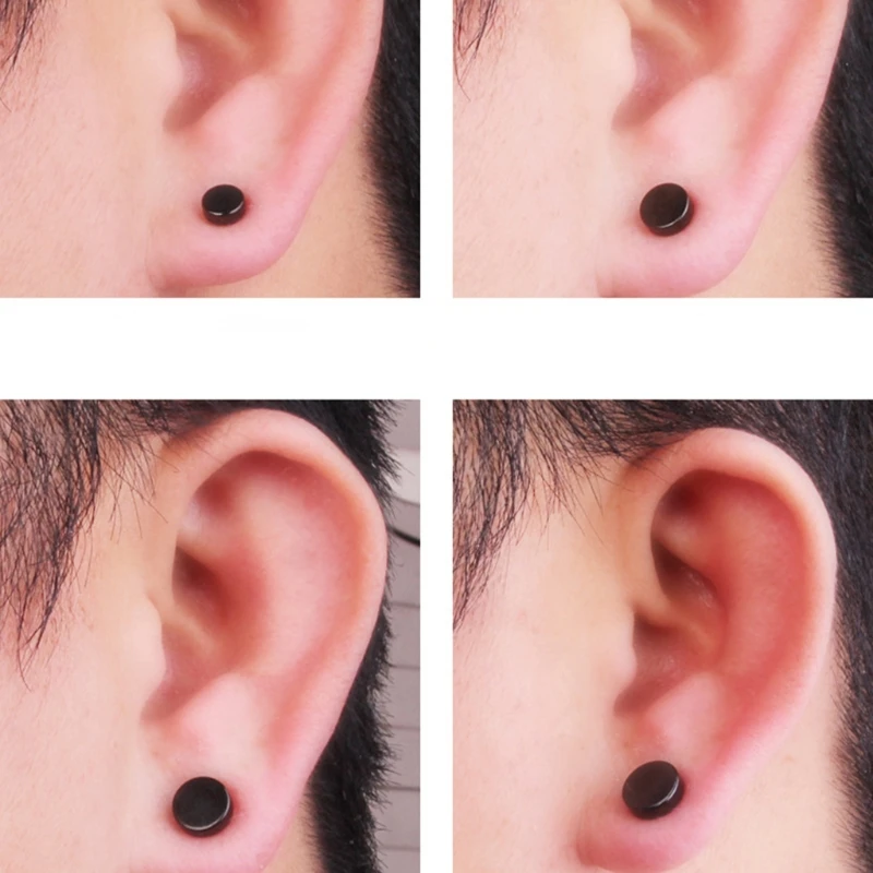 1 пара магнитные серьги гвоздики для мужчин и женщин|Товары похудения| |