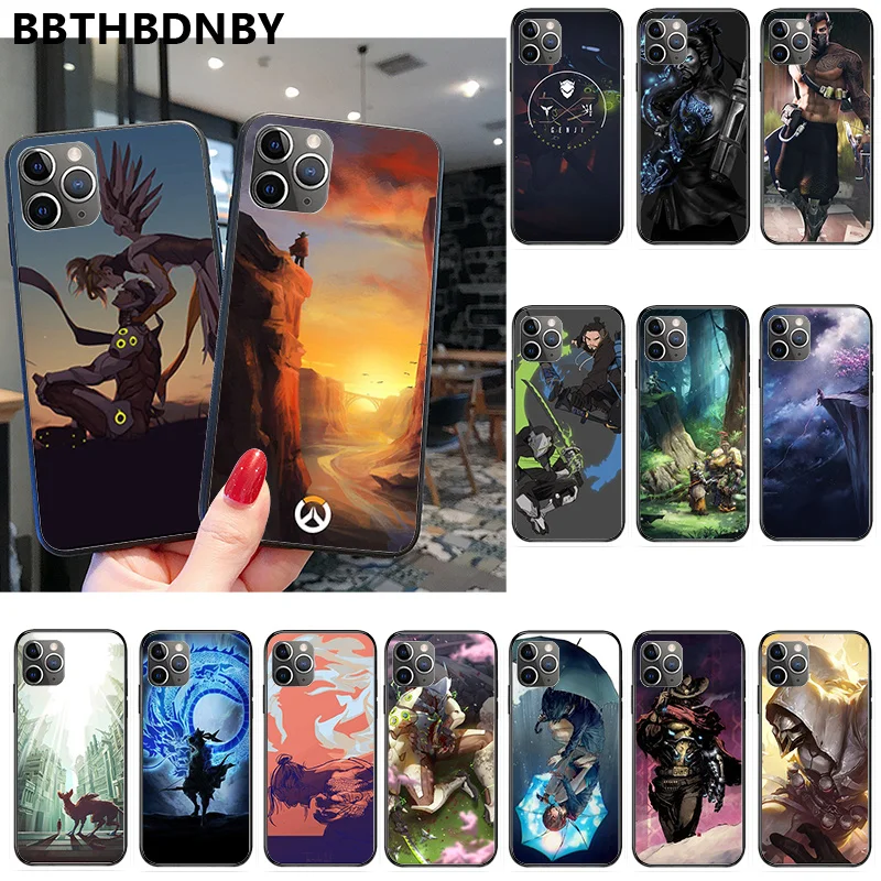 Чехол для телефона Overwatch Новинка чехол Fundas iPhone 11 pro XS MAX 8 7 6 6S Plus X 5 5S SE XR