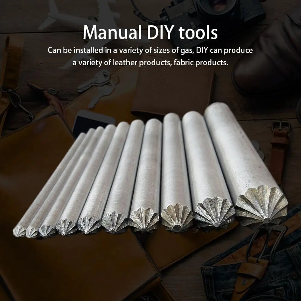 DIY кожаный инструмент для пробивания отверстий глаз установки трещин ушко Кнопка