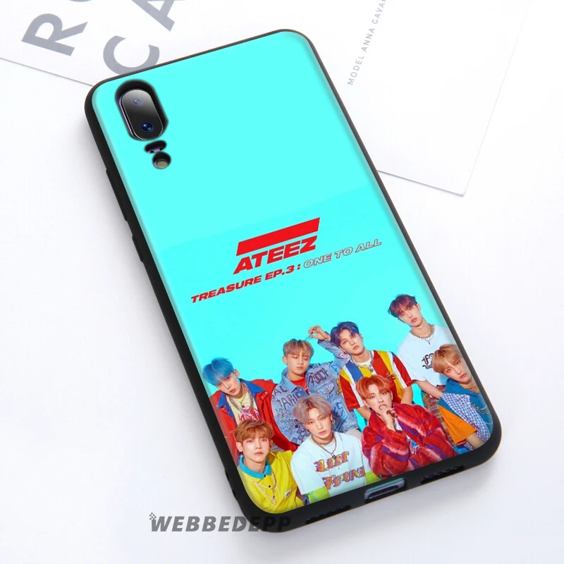 ATEEZ HongJoong мягкий чехол для huawei P30 P20 Pro P10 P9 Lite 2017 P Smart 2019 &amp Nova 3 3i Y9 |