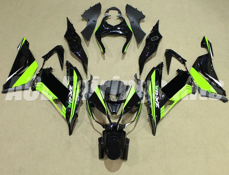 

Полный комплект обтекателей для мотоцикла из АБС-пластика для Kawasaki Ninja 599 ZX6R 636 2013 2014 2015 2016 2017 2018, красивый зеленый