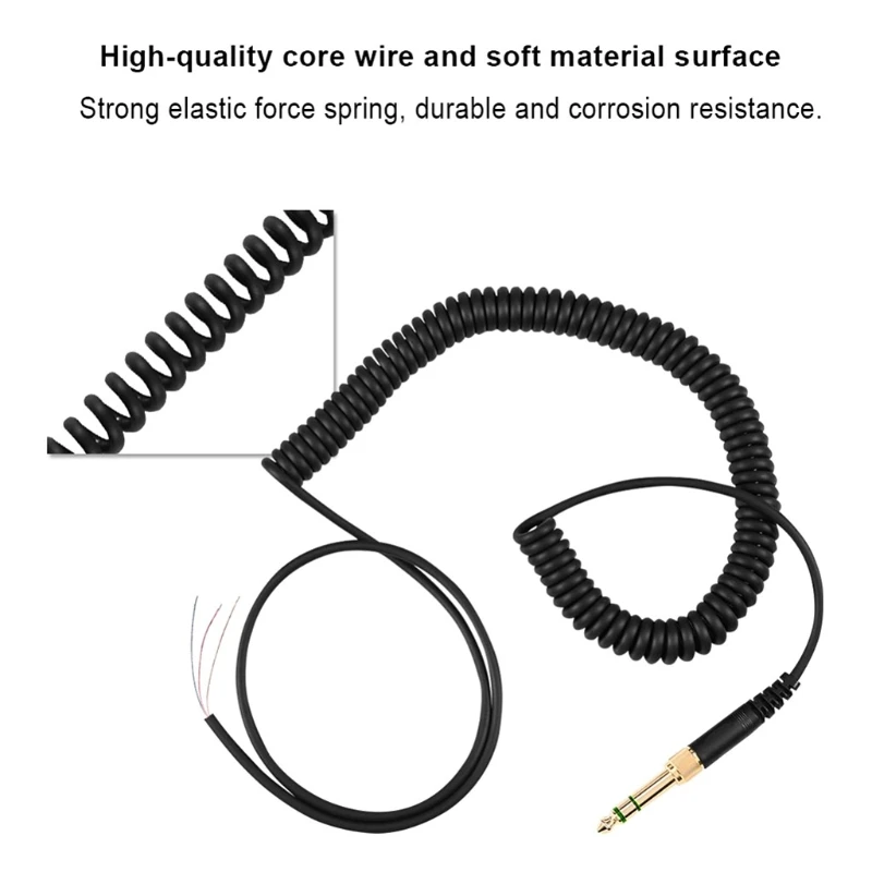 OOTDTY кабель для наушников-Beyerdynamic DT 770 770PRO 990 990PRO сменный пружинный адаптер |