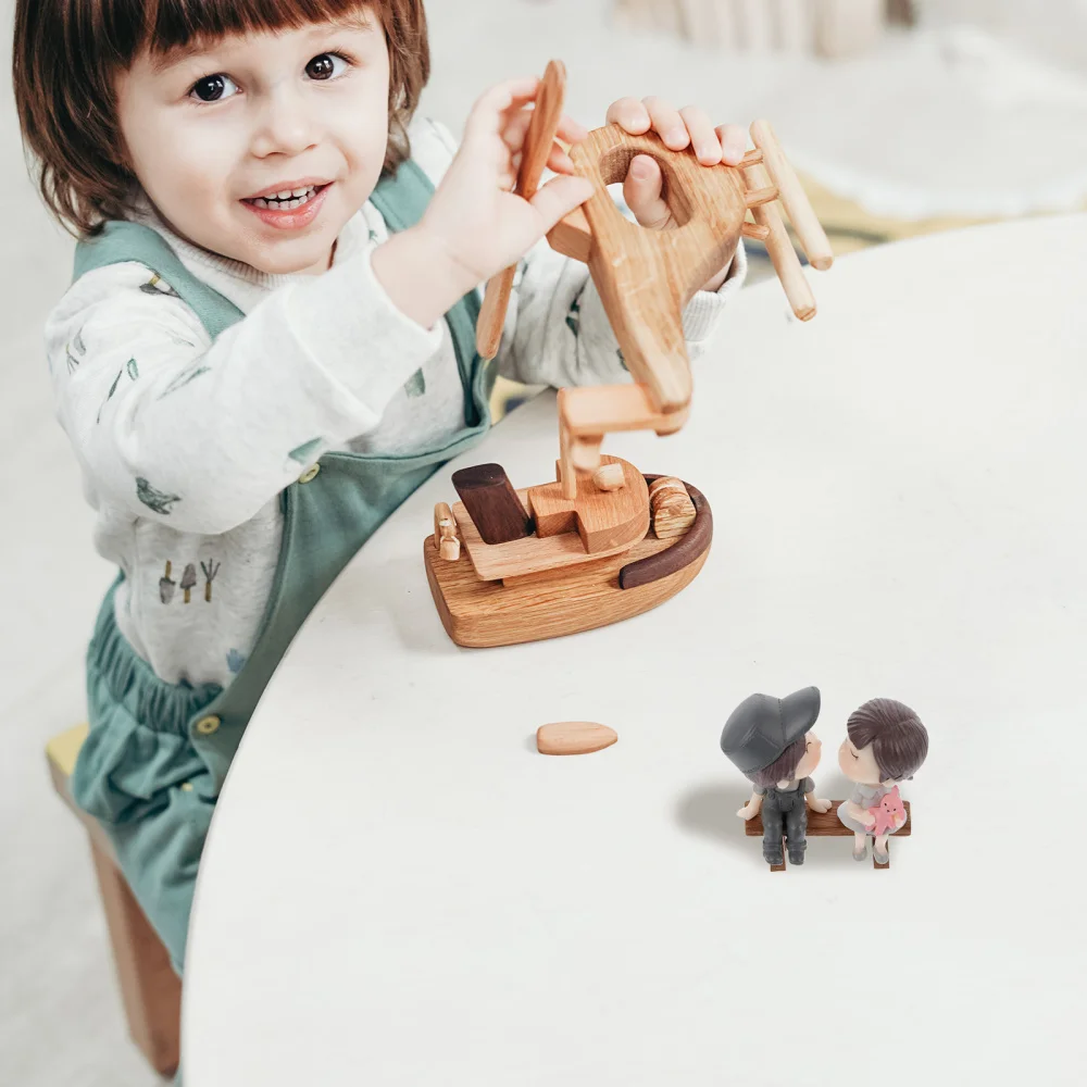 

1 Pair Couple Doll Figurines Lovers Ornaments Couple Statues Desktop Adornments