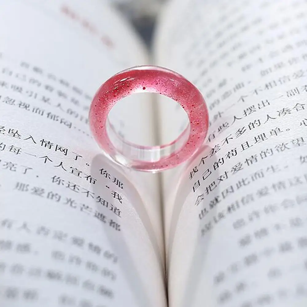 1 шт. Прозрачная силиконовая форма для колец|Инструменты и оборудование