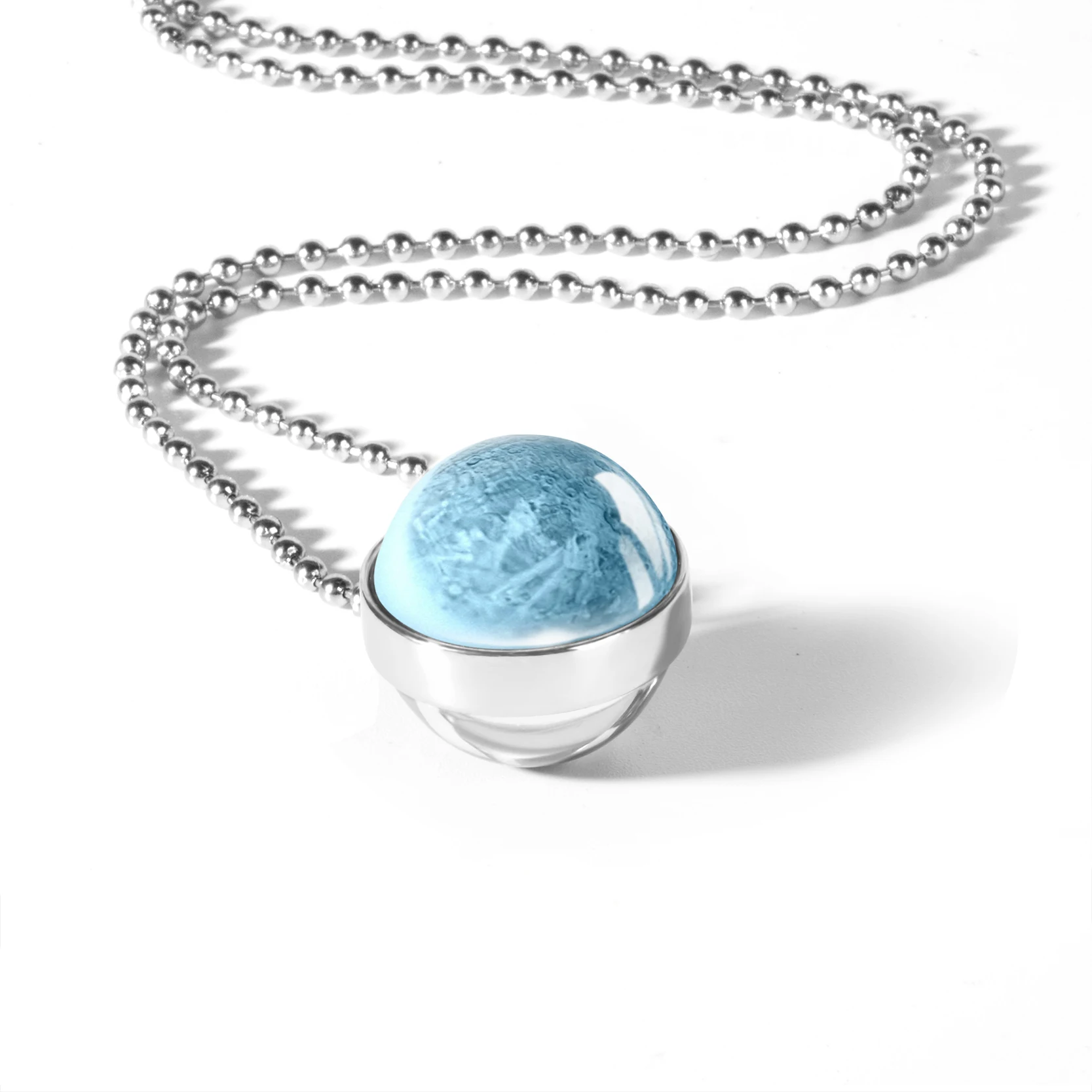 2019 Мода галактика планета Уран ожерелье Вселенная для женщин и мужчин