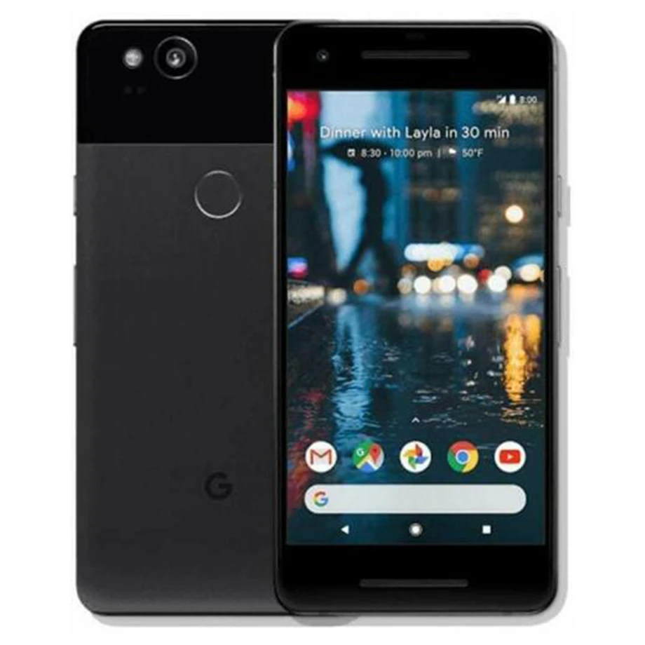 Google Pixel 2 Оригинальный разблокированный GSM 4G LTE Android мобильный телефон 5 0 '཈.2MP Octa