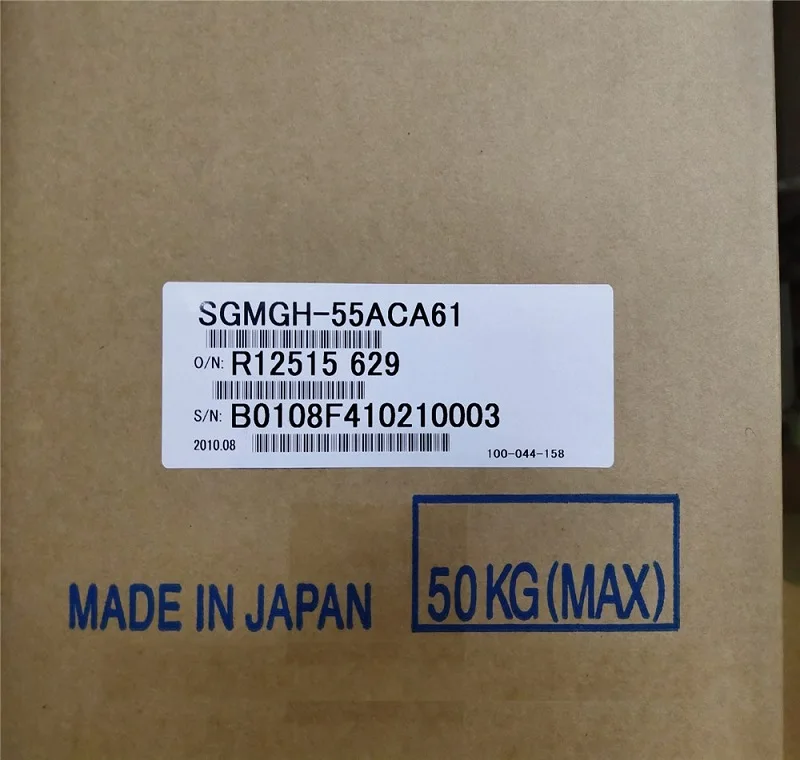 

Серводвигатель переменного тока yaskawa, SGMGH-55ACA61 кВт, в коробке