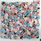 Искусственный цветок настенная Роза Гортензия ins имитация цветов Шелковый цветок свадебный фон День Рождения Вечеринка Рождество украшение