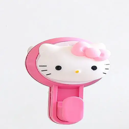 Стеллаж для хранения с рисунком Hello Kitty бесшовный настенный Многофункциональный