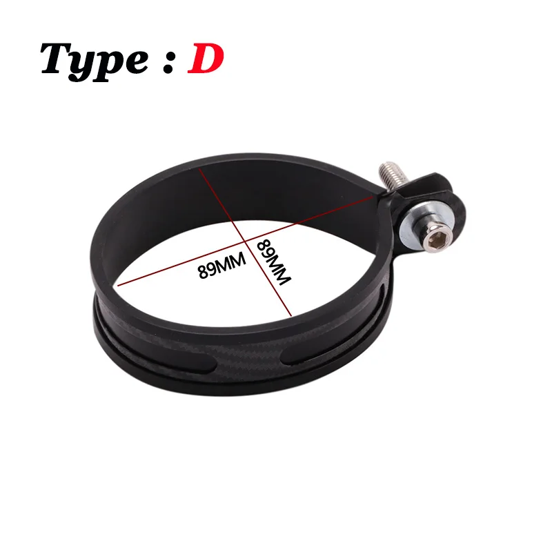 Держатель для глушителя выхлопной трубы мотоцикла из углеродного волокна зажим